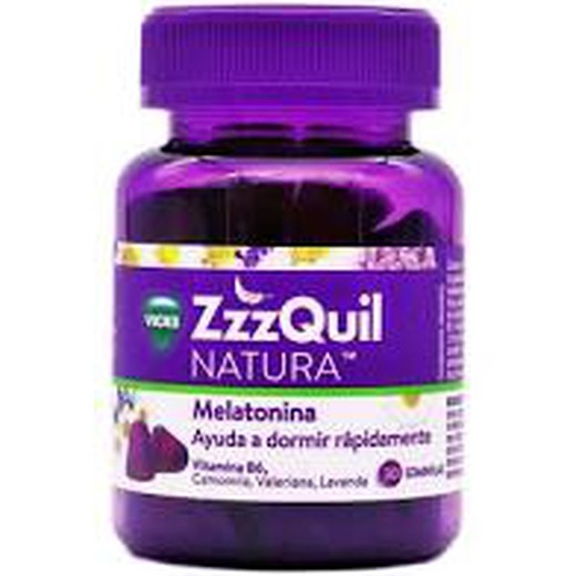 Zzzquil Natura melatonina 30 unidades gominolas