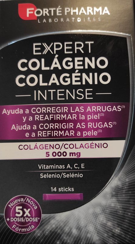 Colágeno Expert Intense 14 sticks. Forté Pharma — Farmacia Castellanos